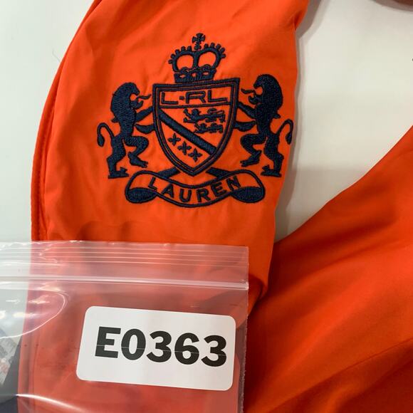 Ralph Lauren S Womens Active Reversible Crest Logo Blue Orange Vest - Picture 12 of 14